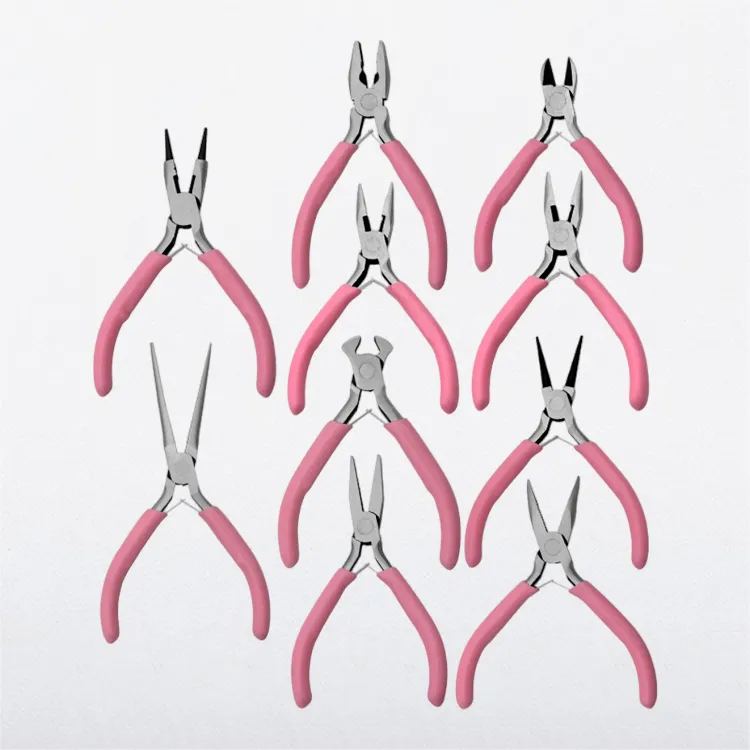 Pink Color Jewlery Making Tools